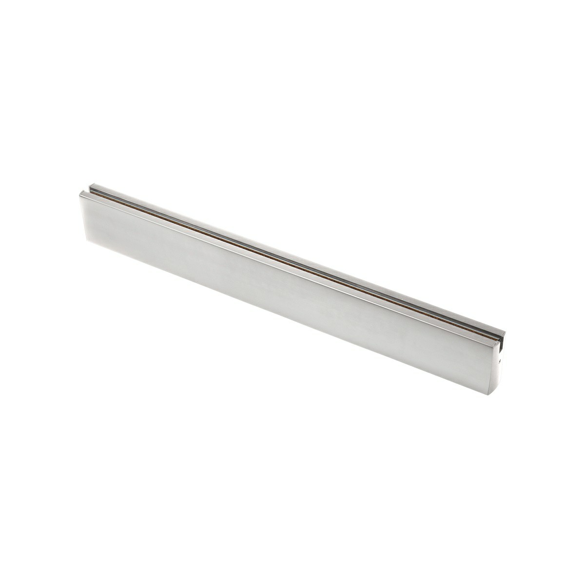 Hydraulic Bottom Rail Non Locking Satin Silver Anodized